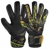 Reusch Attrakt Infinity Finger Support Torwarthandschuhe - Black / Gold / Yellow / Black - 6