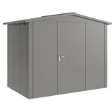 hörmann stauraumsysteme Juno Gerätehaus 2,62 x 1,66 m Grau