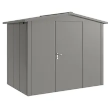 hörmann stauraumsysteme Juno Gerätehaus 2,62 x 1,66 m Grau