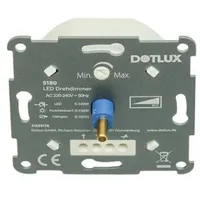 Dotlux LED-Drehdimmer 5-100W dimmbar, Phasenabschnitt