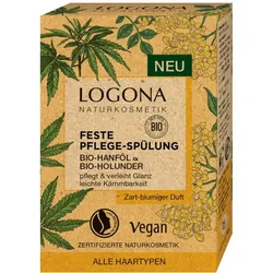 LOGONA Feste Spülung Bio-Hanf & Bio-Brennnessel 60 g