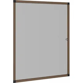 vidaXL Fliegengitter 140 x 120 cm Braun