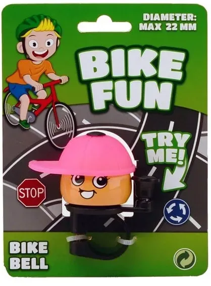 Bicycle bell Pietje (Assorted)