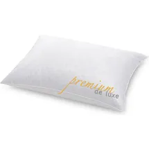 HANSKRUCHEN Premium de Luxe Daunenkissen 70 x 60 cm Weiß