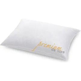 HANSKRUCHEN Premium de Luxe Daunenkissen 70 x 60 cm Weiß