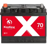 Kodiax 70Ah Autobatterie ASIA A70L 630A Starterbatterie Wartungsfrei 12V