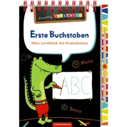 COPPENRATH 63529 Lernerfolg Vorschule: Erste Buchstaben (Kratzel-Lernblock)