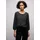 STREET ONE Langarmbluse mit Folienprint Schwarz 34