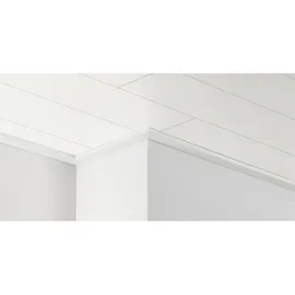 Parador Dekordeckenleiste DAL 3 220 cm x 3,4 cm x 1,2 cm Weiß Seidenmatt