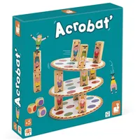 Janod - Acrobat' Geschicklichkeits- und Strategiespiel, Kinderbrettspiel, Konzentration und