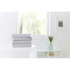 Primera Spannbettlaken Mako-Jersey 90-100 x 200 cm grau