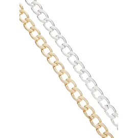LASCANA Gliederkette mehrfarbig Gold