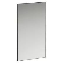Laufen FRAME 25 Spiegel ohne Beleuchtung, 825x25x450, H4474009004501, Ausführung: Aluminiumrahmen schwarz matt