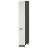 Vicco Apothekerschrank R-Line 30 x 57,2 x 206,8 cm Weiß