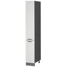 Vicco Apothekerschrank R-Line 30 x 57,2 x 206,8 cm Weiß
