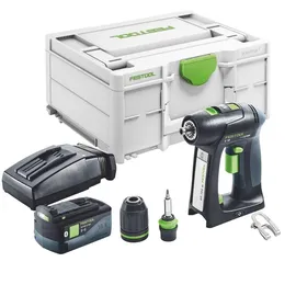 Festool C 18-Basic inkl. 1 x 5,0 Ah + Systainer