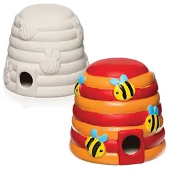 Bienenstock aus Keramik (pro Set 2) Keramik & Porzellan