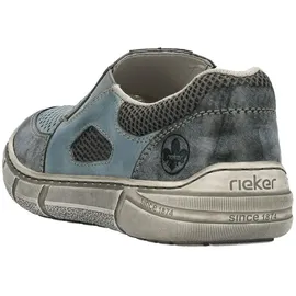 Rieker Herren Slipper Blau 45