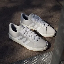 adidas Grand Court Base 00s Grey Two / Cloud White / Gum 44 2/3