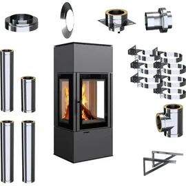 Kratki Thor View 8kW Stahl Schwarz