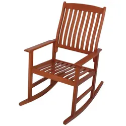 GARDEN PLEASURE Schaukelstuhl »Florida«, Holz, BxHxT: 62 x 102 x 93,5 cm - braun
