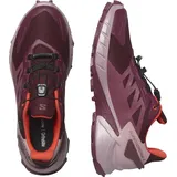 Salomon Supercross 4 GTX Damen Tawny Port/Deauville Mauve/Cherry Tomato 38 2/3
