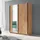 home collective Schwebetürenschrank 150 x 198,5 x 62 cm Beige