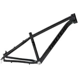 Mountainbike-Rahmen 15''/17''/19'' Rahmen Aus Aluminiumlegierung Hardtail MTB Fahrradrahmen QR 135mm Scheibenbremse XC-Rahmen Für 27.5 29 Zoll Laufräder Interne Führung (Color : Black-Gray, Size : 1