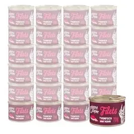 edgard & cooper® Nassfutter Wildfang-Thunfisch & Freilaufhuhn 24 x 70 g