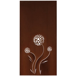 FLORAWORLD Sichtschutz »Leone«, Stahl, HxL: 178 x 90 cm - braun
