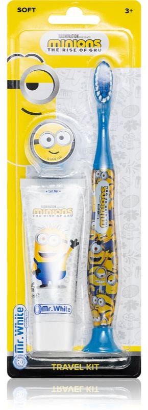 Minions Travel Kit Zahnpflegeset 3y+(für Kinder)