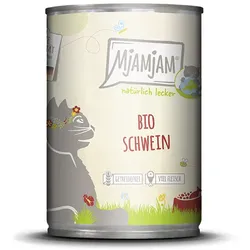 MjAMjAM - BIO für Katze 400g MjAMjAM Katze 6x400g BIO Schwein