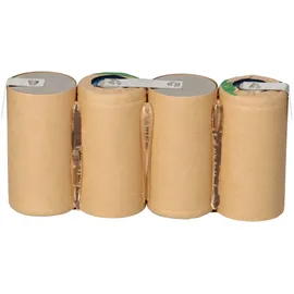 Akkuman 4er Reihe Akku Sub-C 3000mAh 4,8 V NiMH