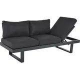 clemento Fargo 210 x 73 x 87 cm Anthrazit