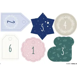 Folia Adventskalender-Set Basic 2021
