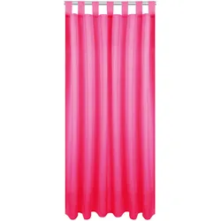 Bestlivings Dekoschal Ellen Schlaufen, 140x175 cm - Pink
