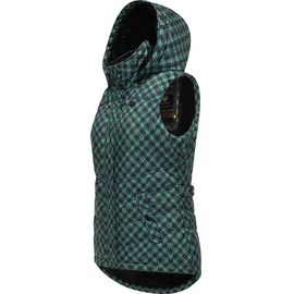 Ragwear Steppweste »Steppweste Hesty Print grün