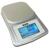 G&G XL 200g/0,01g -800g/0.05-2000g/0.1 Feinwaage Taschenwaage große Display Goldwaage (XL800)