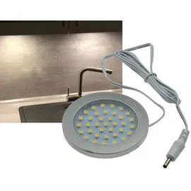 ChiliTec LED-Aufbauleuchte ABL-R90 warmweiß 3W 270lm 12V= DC superflach EEK F [A-G]