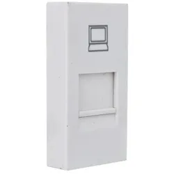 EFAPEL Modul-Einsatz Frontplatte für RJ45-Einsätze