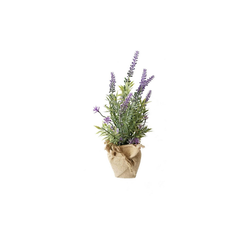 Kunstpflanze Lavendeltopf 26 cm Kunstpflanze Flora Lavendel, HTI-Living, Höhe 26 cm