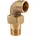 Rotguss-lötfitting 90 22 Mm X 3/4 Zoll Ag Konisch Dichtend Typ Dvgw