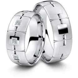 Partnerringe / Freundschaftsringe Speyer 925er Silber - 8303