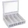 Mendler Besteckkiste HWC-C25 37 x 33 x 17 cm 1-tlg. weiß