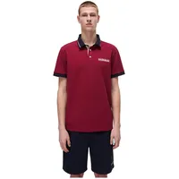 Napapijri Zeri Kurzarm-poloshirt - Tibetan Red - XL