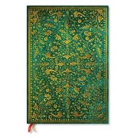 paperblanks ltd. 12-Monatskalender Smaragdblume Grande 2027 Vertikal