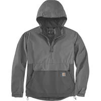CARHARTT Packable Anorak Textiljacke - Grau/Dunkelgrau / XL