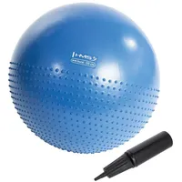 HMS Gymnastikball mit massagenoppen yb03 HMS YB03N 55 cm blau - Blau