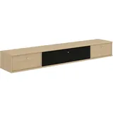 Hammel Furniture TV-Board »Mistral Fernsehschrank, Medienmöbel, Hängend«, mit Klappe Akustikstoff, Kabeldurchführung, Lowboard, B: 177 cm