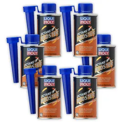 6x 200ml LIQUI MOLY 21280 Additiv Octane Booster PKW 2 Takt + 4 Takt Benzin